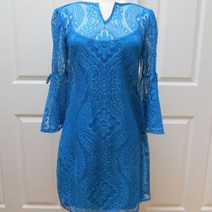 LAUNDRY by Shelli Segal Lacework Dress - Size 2